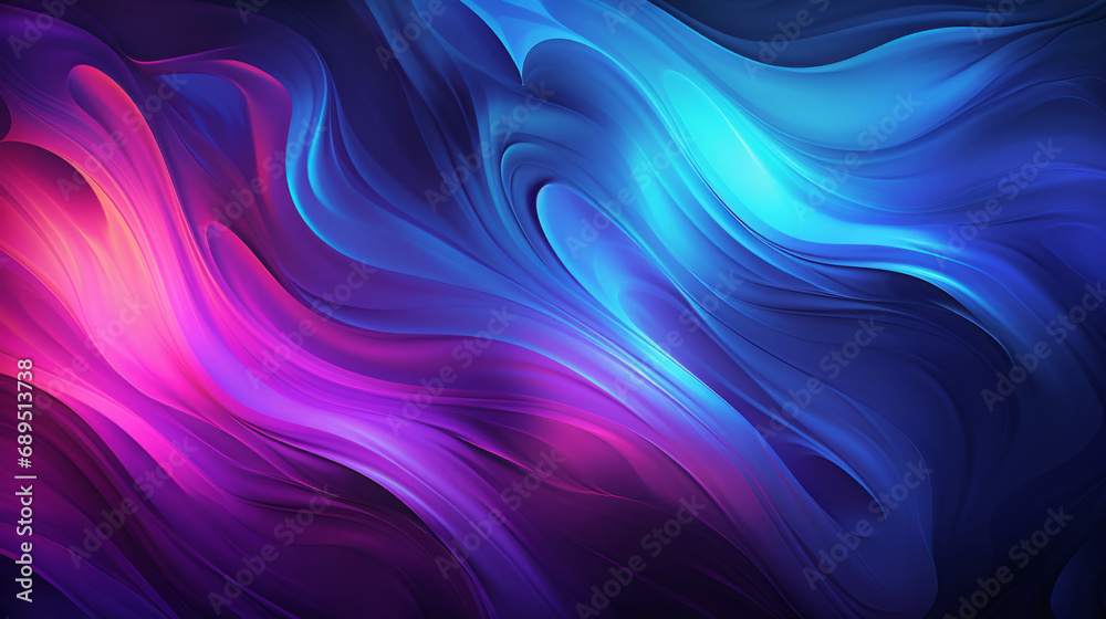 Neon lines, vibrant concept and glowing art. Dynamic, futuristic and electrifying designs for graphic display, creating visually stunning and captivating wallpapers in mesmerizing style.