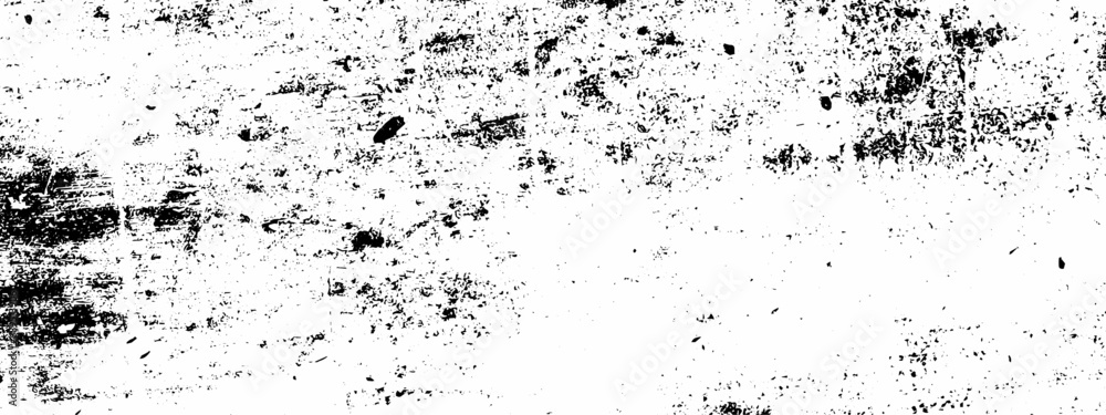 Sketch grunge texture white and black old wall background.