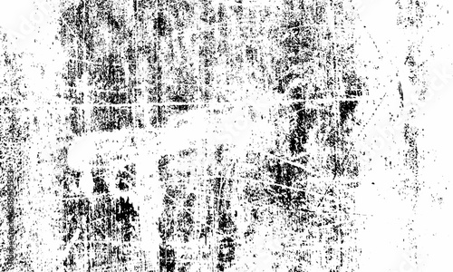 Sketch grunge texture white and black old wall background.