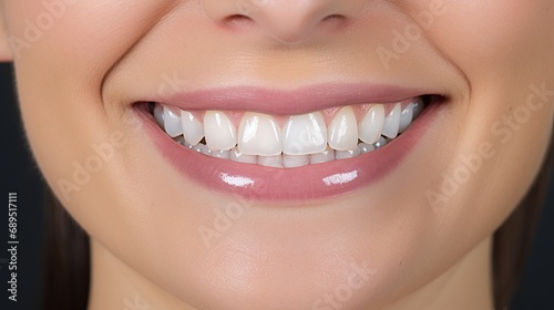 Restore your smile with dental ceramic veneers to reveal immaculate, young teeth. Take close-up pictures of your top front teeth to document the significant transformation.