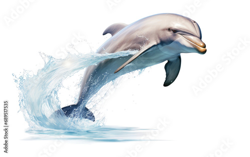 Dolphin Aquatic On Transparent Background