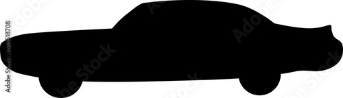 Organic Car vector shape