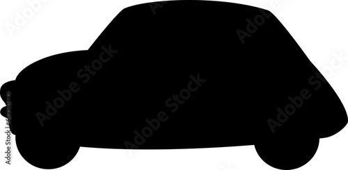 Organic Car vector shape