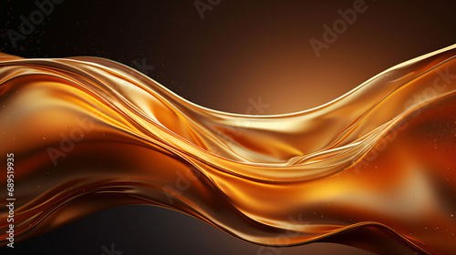 Abstract, luxury cloth or liquid wave background, wavy folds of grunge silk texture, satin velvet material or luxurious paint background. Elegant wallpaper design, dynamic movement and flow.