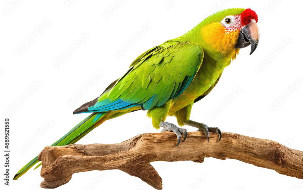 Parrot Beauty On Transparent Background