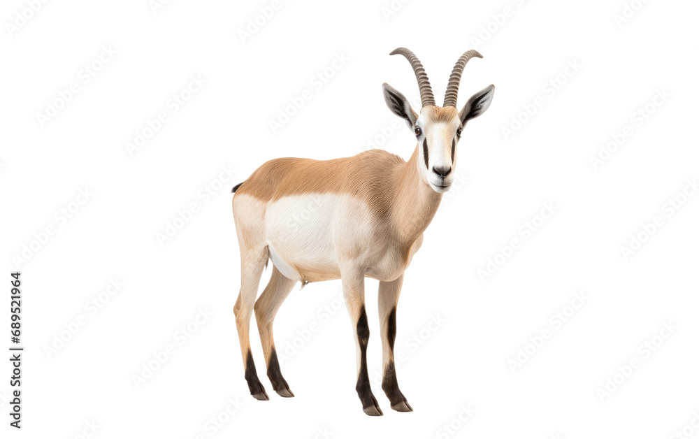 Bahraini Oryx Beauty On Transparent Background