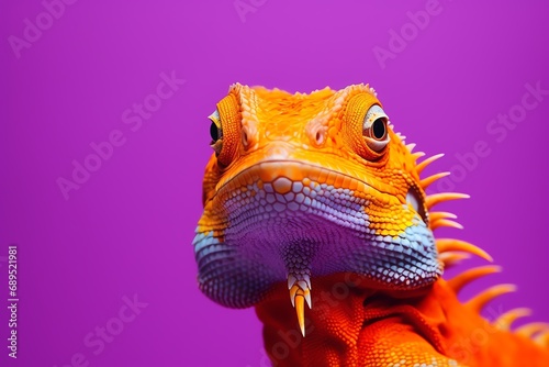 a close up of a lizard © Constantin
