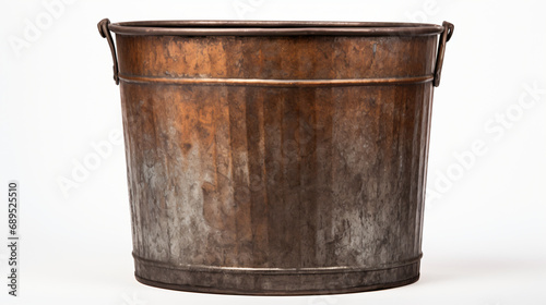 Vintage trash bucket