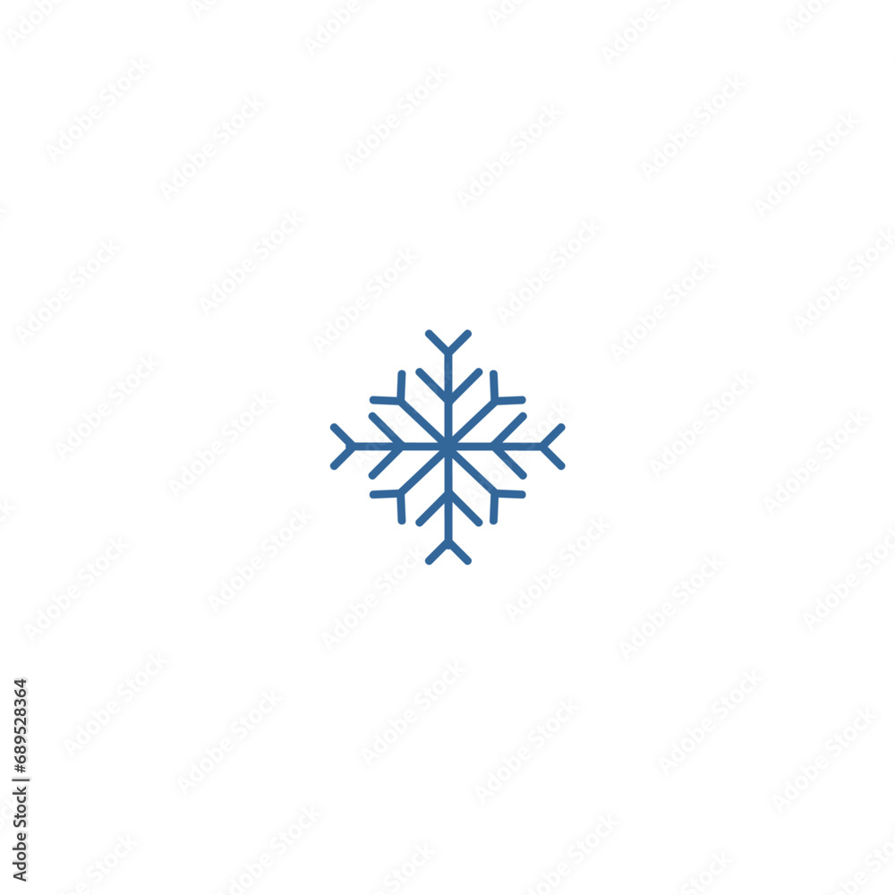 set snowflake element vector decoration set snowflake element vector decoration