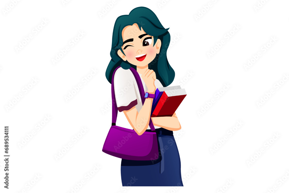 Back to School Character Design Illustration Back to School Character Design Illustration
