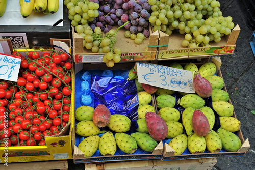 Fruit market, Palermo, Sicily, Italy, Europe
