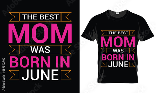 Mothers day t-shirt design for mother lover Hand drawn typography, vector, illustration