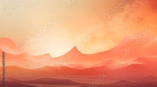 Background with warm sunset tones  blending orange and pink for a soothing slide backdrop