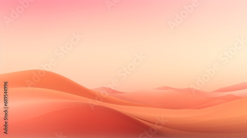 Background with warm sunset tones, blending orange and pink for a soothing slide backdrop © Emil