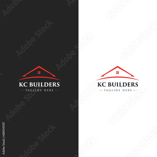 Vector Real Estate Logo Design Template Elements. Construction Architecture Building.