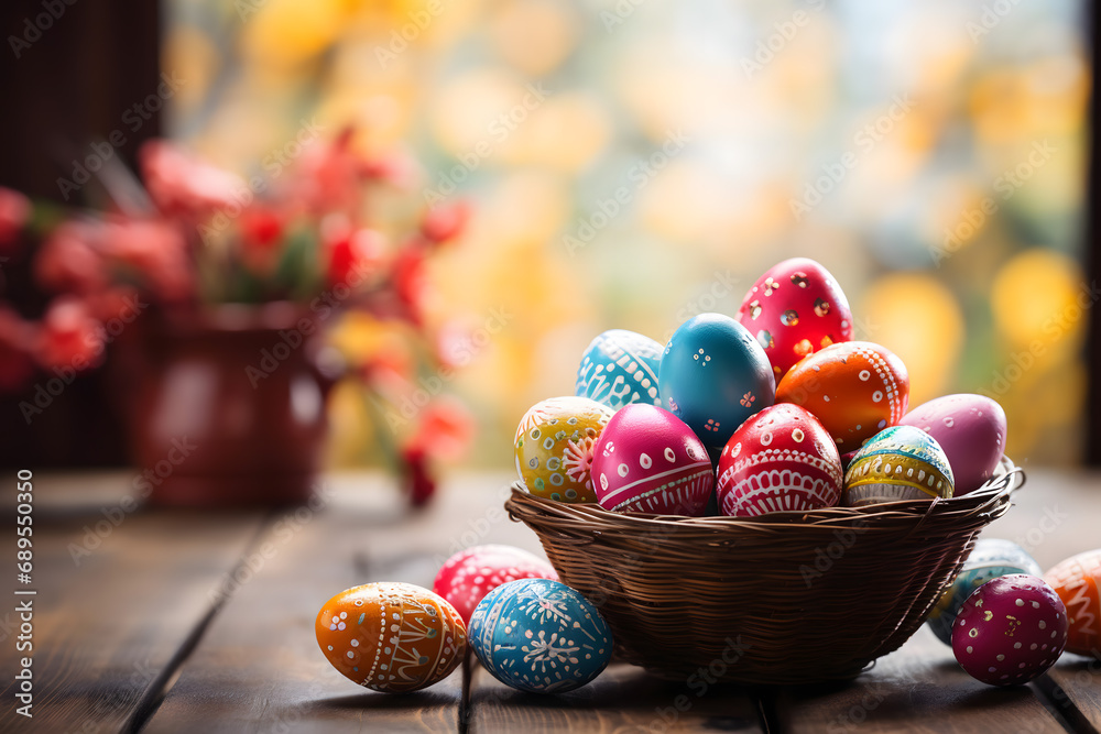 easter card, easter bunny with eggs, easter eggs and flowers, easter eggs in a basket, easter eggs and flowers on a white background, easter wall paper and background for social media easter card, easter bunny with eggs, easter eggs and flowers, easter eggs in a basket, easter eggs and flowers on a white background, easter wall paper and background for social media