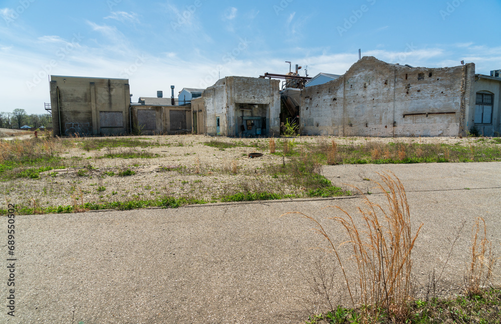 The Abondoned Wright Company Factory in Dayton Ohio