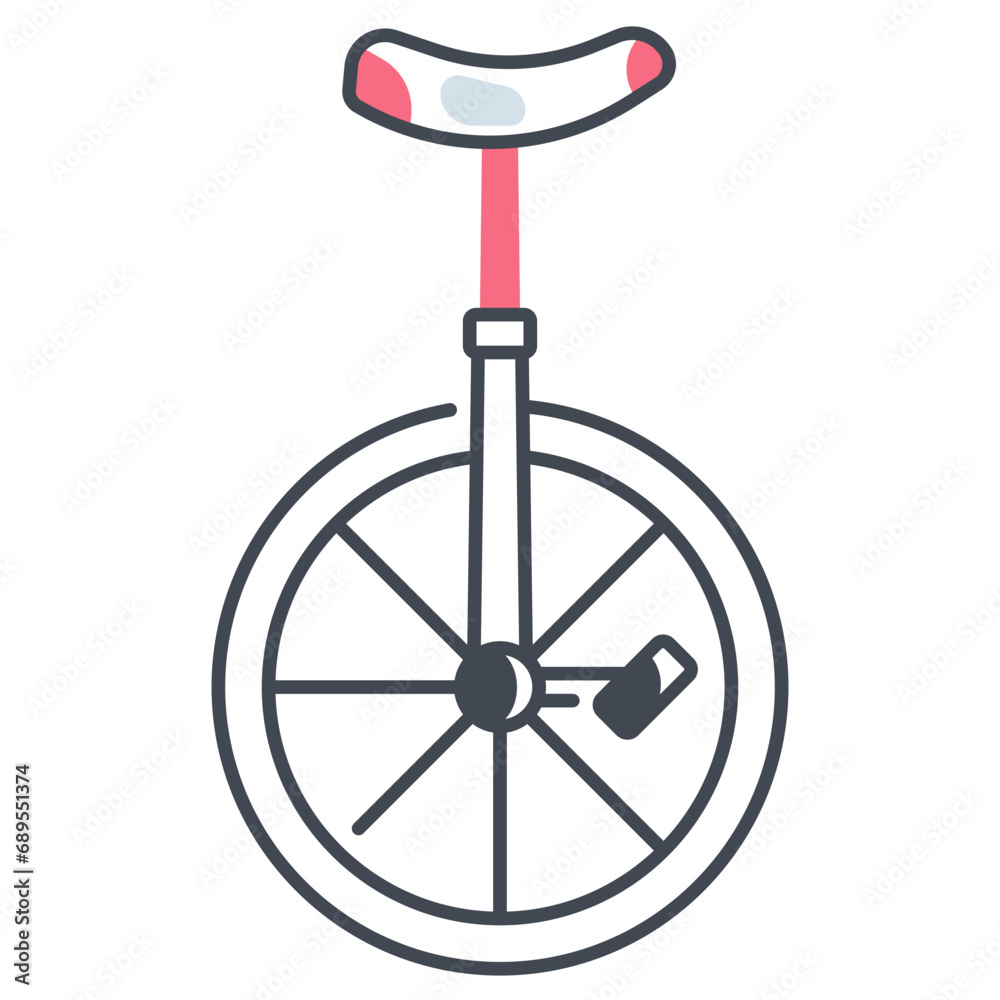 Unicycle Icon Unicycle Icon