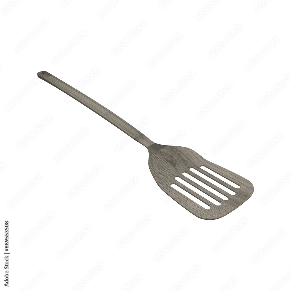 kitchen spatula on isolated no background