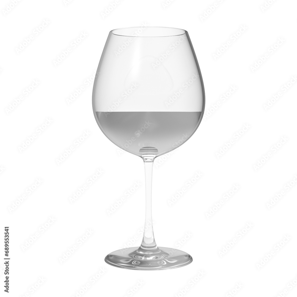 Glass of water isolated no background. Glass of water isolated no background.