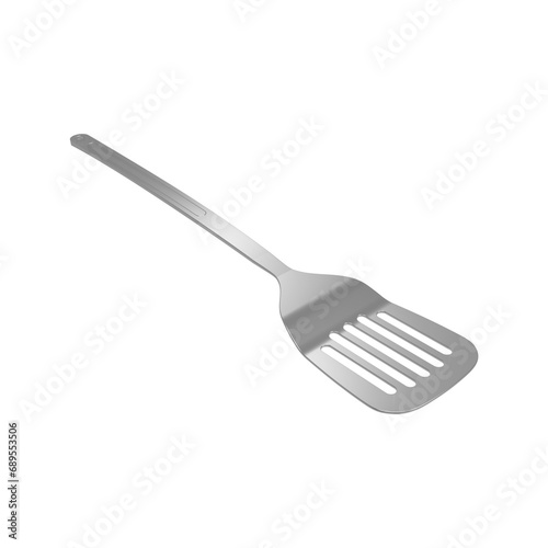 Принти на полотні kitchen spatula on isolated no background