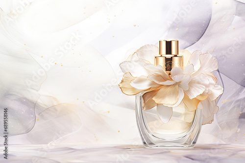 フレグランスアロマの香水ボトルイメージ photo