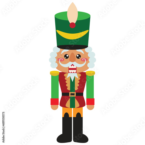Nutcracker vector cartoon illustration