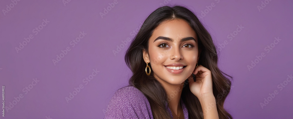 Beautiful Moroccan good woman nice fashion half body eye contact Beautiful Moroccan good woman nice fashion half body eye contact