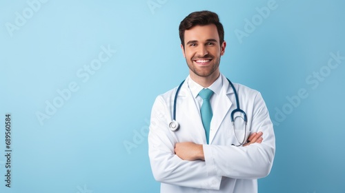 Portrait of a doctor, close-up shot