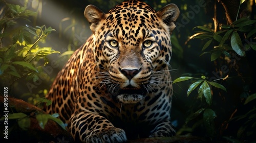 Wild Leopard In Nature