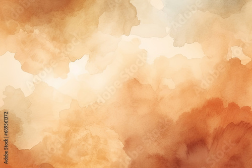 Sepia-toned abstract watercolor texture