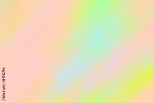 Abstract blurred background image of pink, green colors gradient used as an illustration. Designing posters or advertisements.