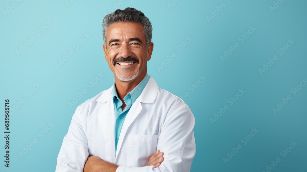 Portrait of a doctor, close-up shot Portrait of a doctor, close-up shot