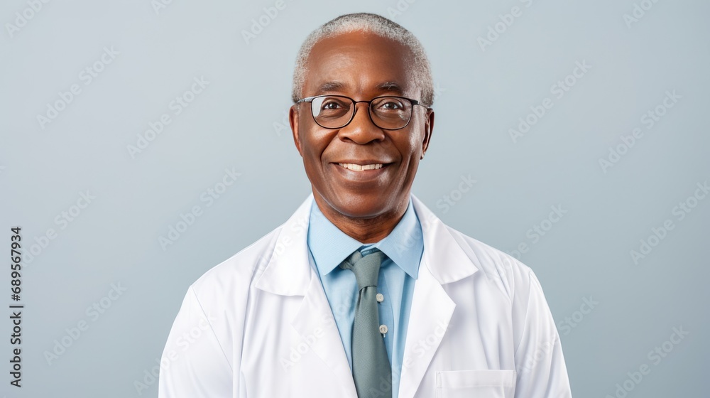 Portrait of a doctor, close-up shot Portrait of a doctor, close-up shot