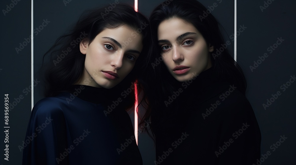 group of iranian women standing confident group of iranian women standing confident