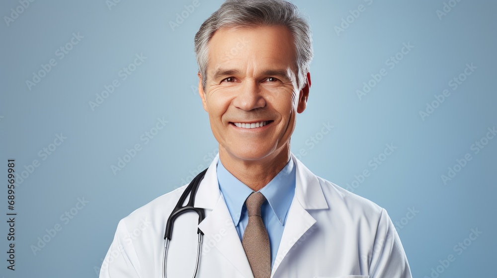 Portrait of a doctor, close-up shot Portrait of a doctor, close-up shot