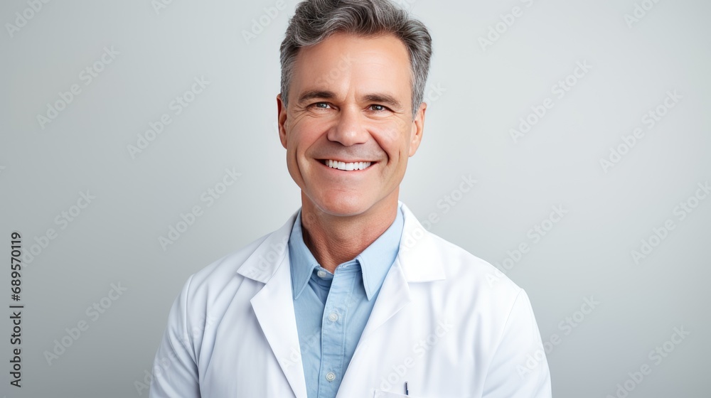Portrait of a doctor, close-up shot Portrait of a doctor, close-up shot