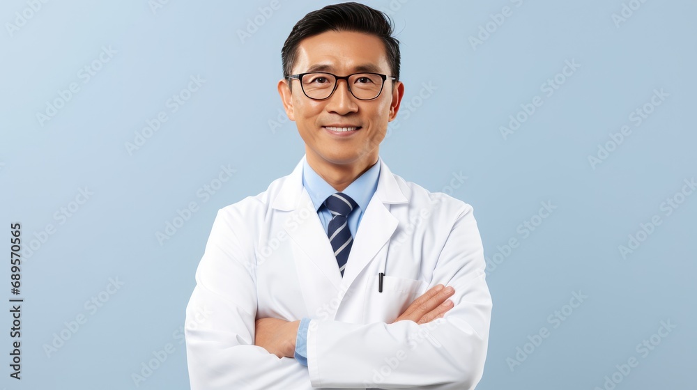 Portrait of a doctor, close-up shot Portrait of a doctor, close-up shot