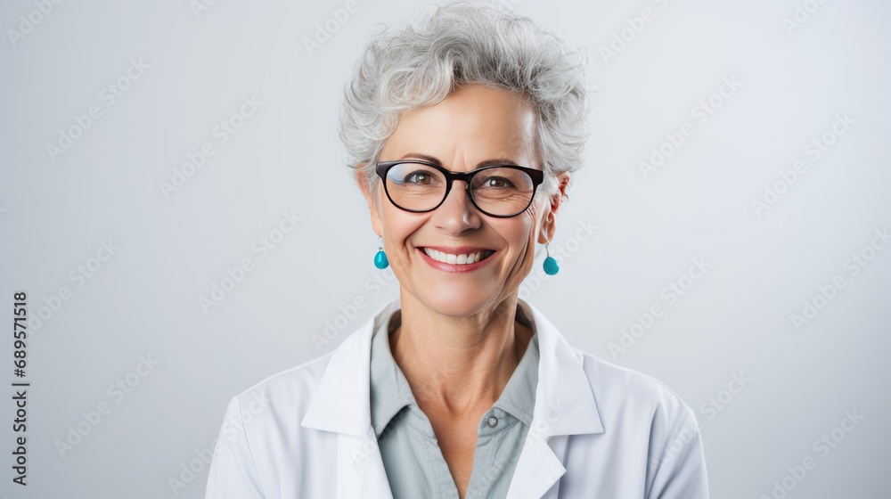 Portrait of a doctor, close-up shot Portrait of a doctor, close-up shot