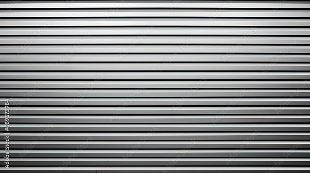 Gray metal shutters. Background of horizontal galvanized sheet metal texture.Corrugated Metal horizontal pattern Gray metal shutters. Background of horizontal galvanized sheet metal texture.Corrugated Metal horizontal pattern
