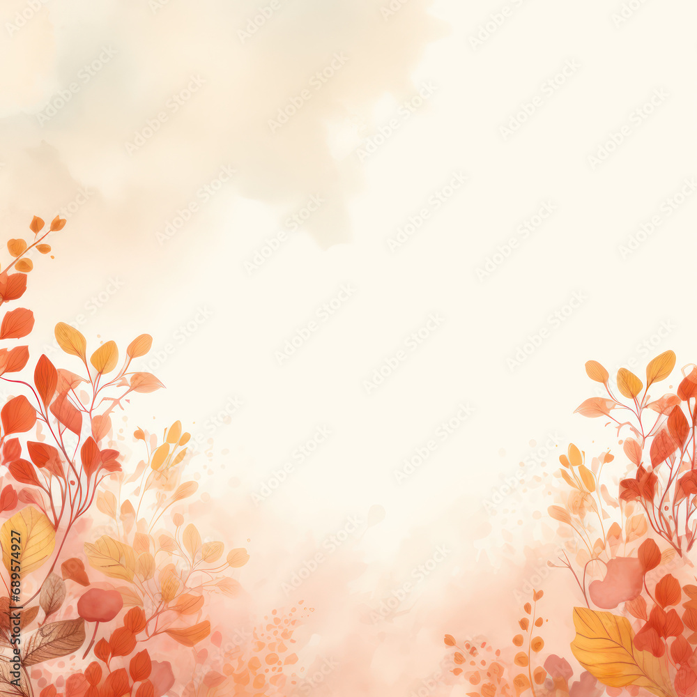 Decorative natural floral background with copy space Decorative natural floral background with copy space