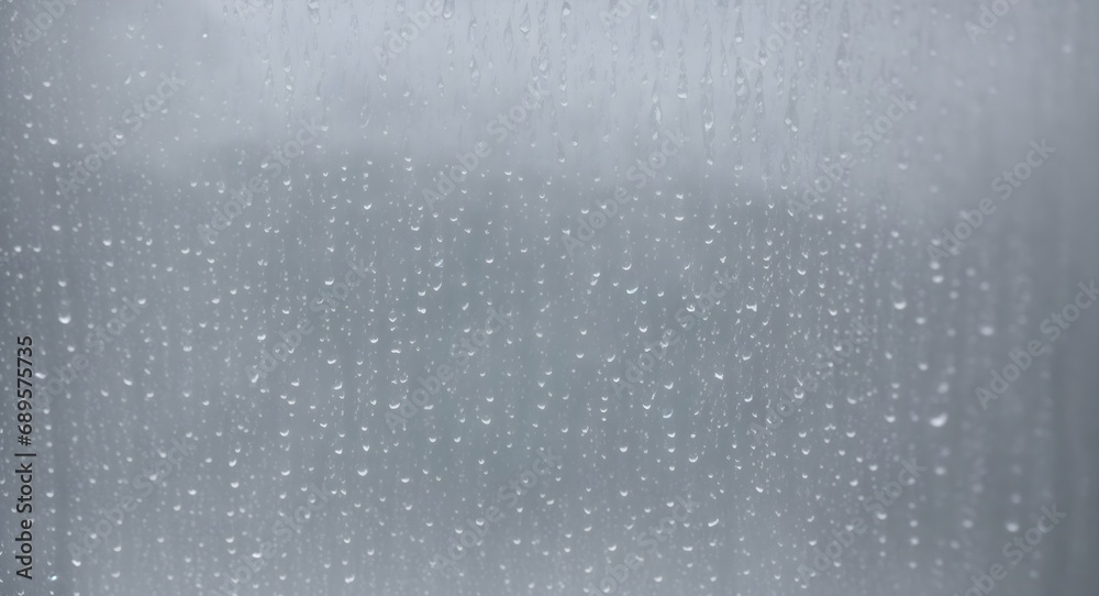 Obraz premium rain drops on window