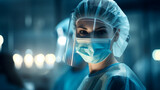 infermiere in sala operatoria al tempo del covid