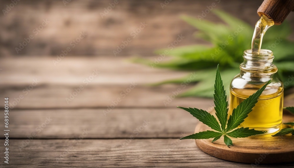 healthy cannabis oil cbd on wooden background healthy cannabis oil cbd on wooden background