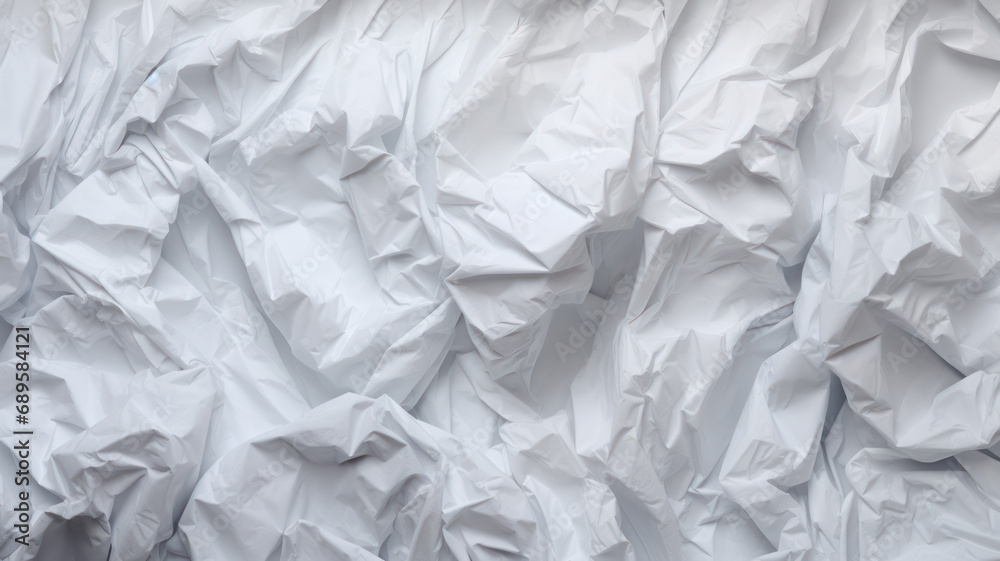 Obraz premium White paper with crumpled effect