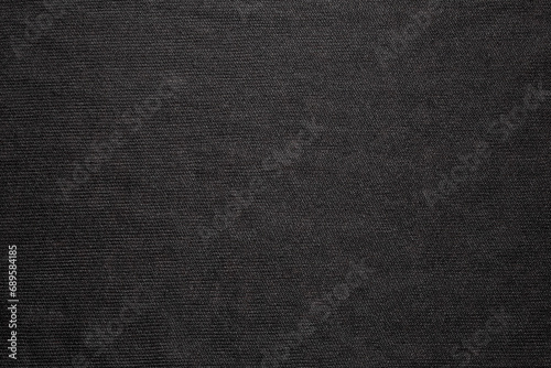 close-up of black cloth texture background photo