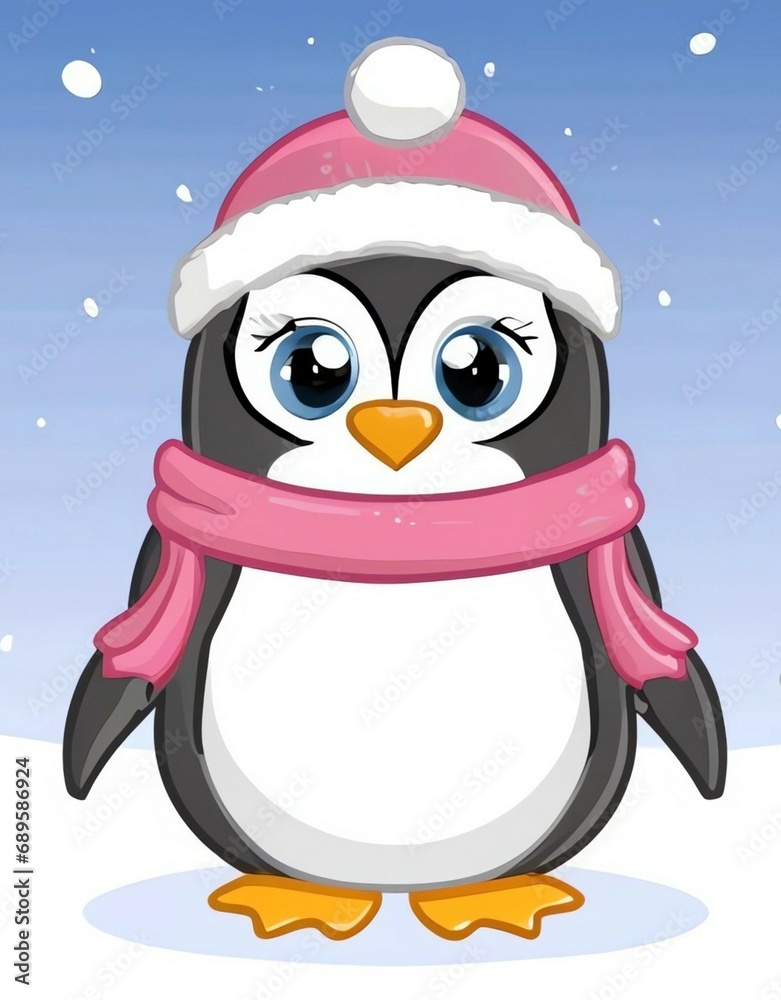 Naklejka premium penguin 