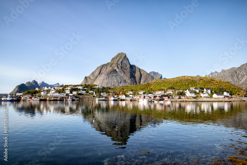 Village Reine, Lofoten Islands, Norway, Europe
