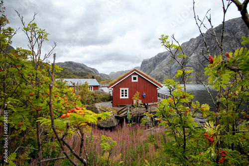Nusfjord, Lofoten Islands, Norway, Europe