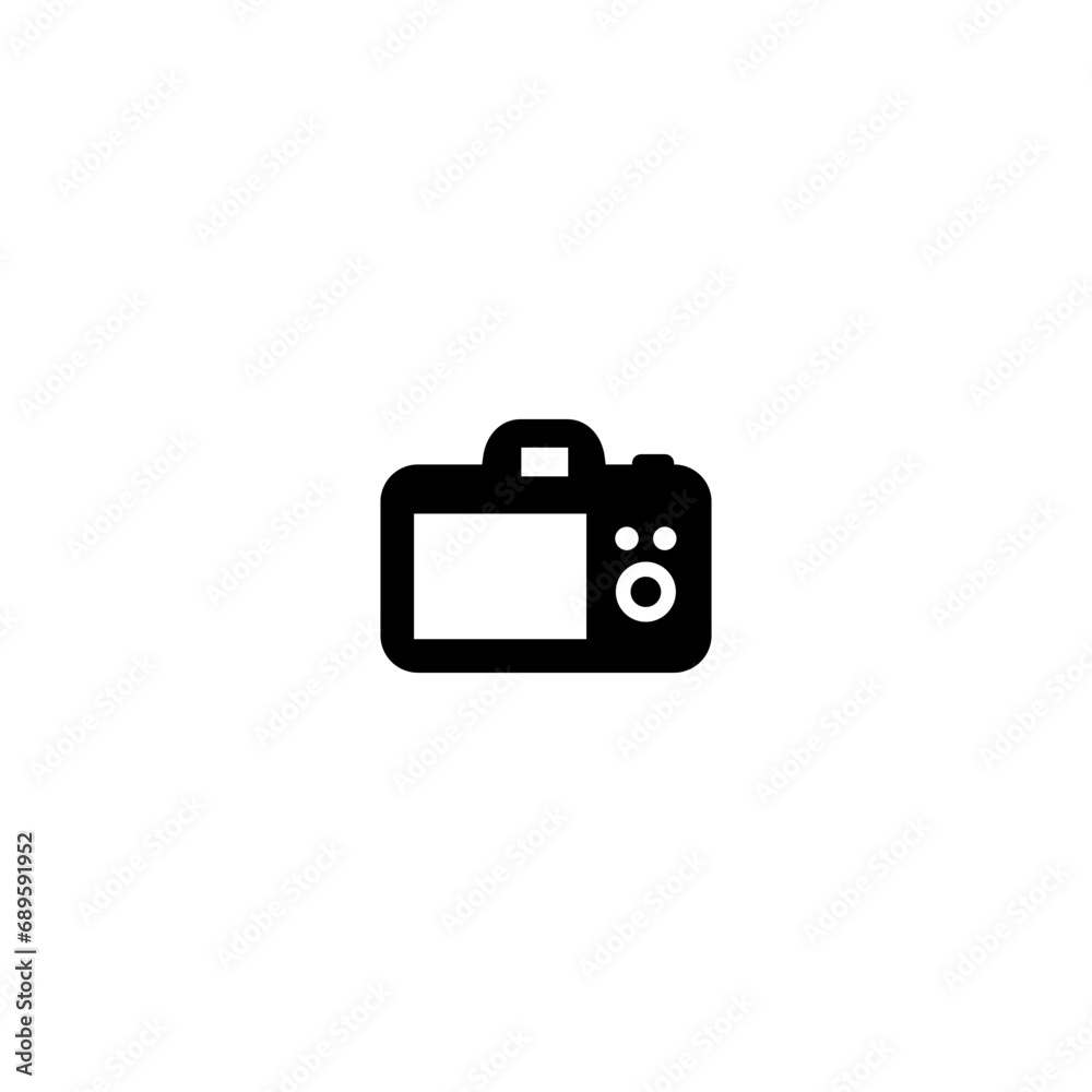 Camera Live View icon simple isolated on white background Camera Live View icon simple isolated on white background